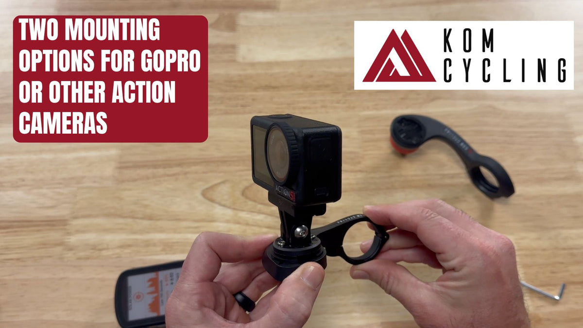 Mount Your Action Camera with KOM Cycling