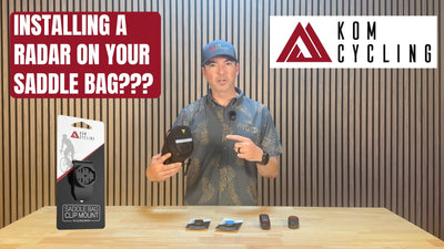 The KOM Cycling Saddle Bag Clip - Attaching a Radar to Your Saddle Bag