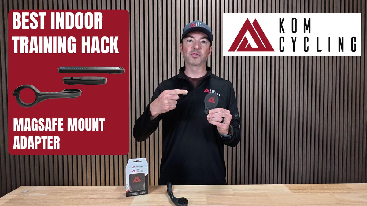 The Best Cycling Indoor Training Hack - KOM Cycling MagSafe Mount Adapter