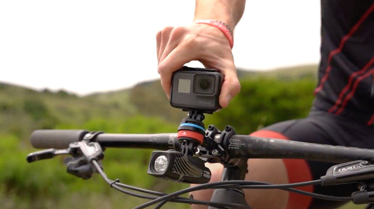 Capturing Your Adventures Attaching a GoPro to a Garmin Mount with KOM Cycling
