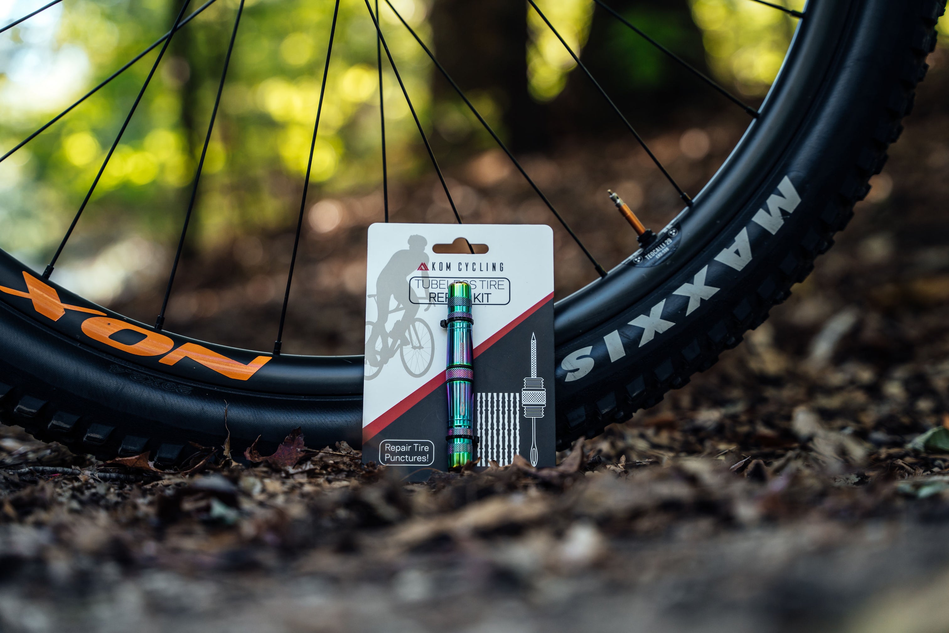 gravel bike tubeless tire repair kit KOM Cycling Tubeless Tire Repair Tool