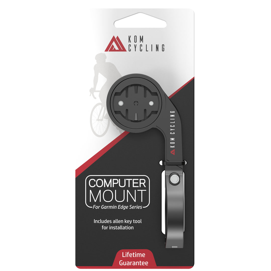 KOM Cycling - Low Profile Garmin Edge Bike Mount