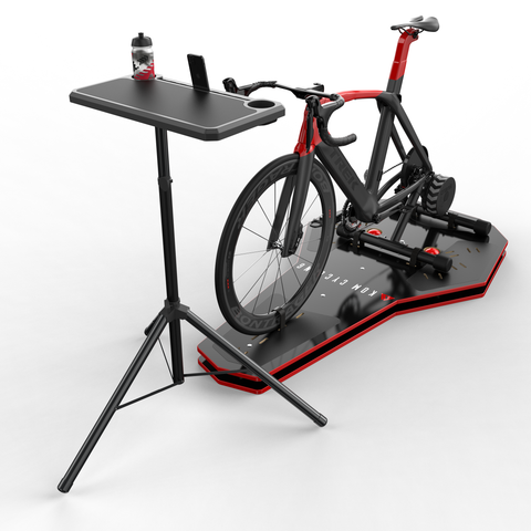 Indoor trainer rocker outlet plate