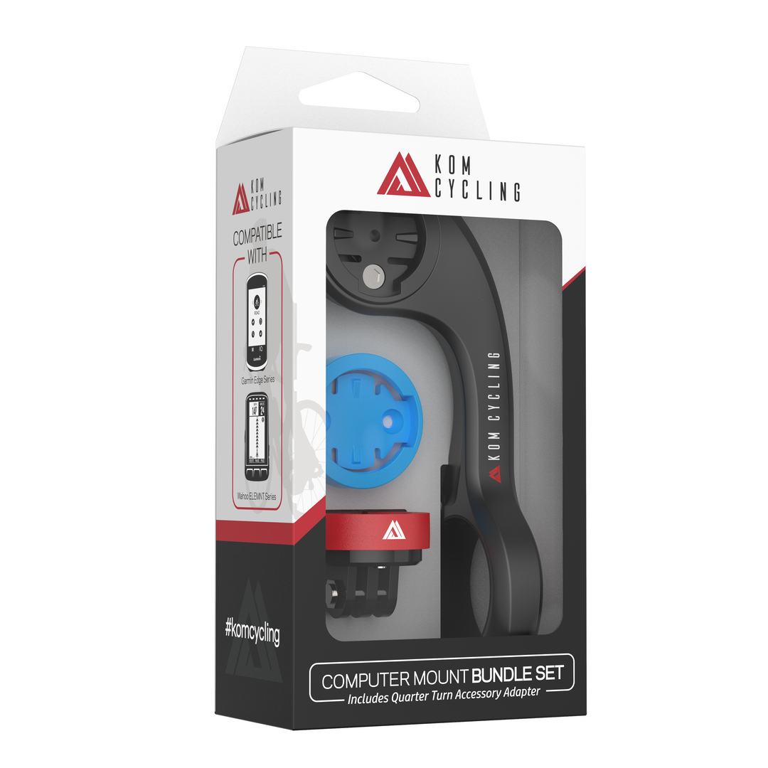 bikemate fahrradcomputer as1 fc 6 CM06 Quick Release GoPro Computer Mount Black (Mount + QR GoPro Adapter)