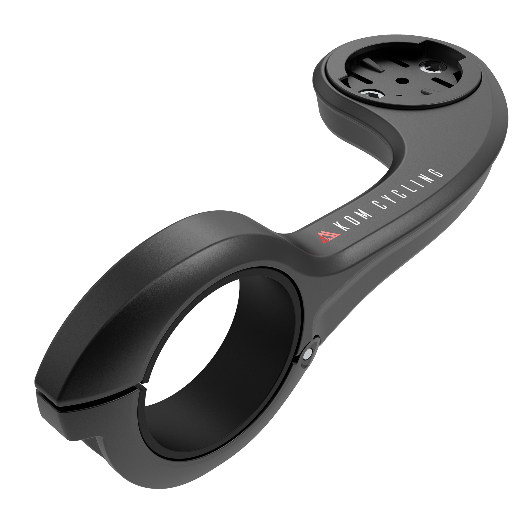  KOM Cycling Garmin Bike Mount with Black Finish from Garmin Edge  Mount Designed for Garmin Edge 530 Plus and Other : Electronics
