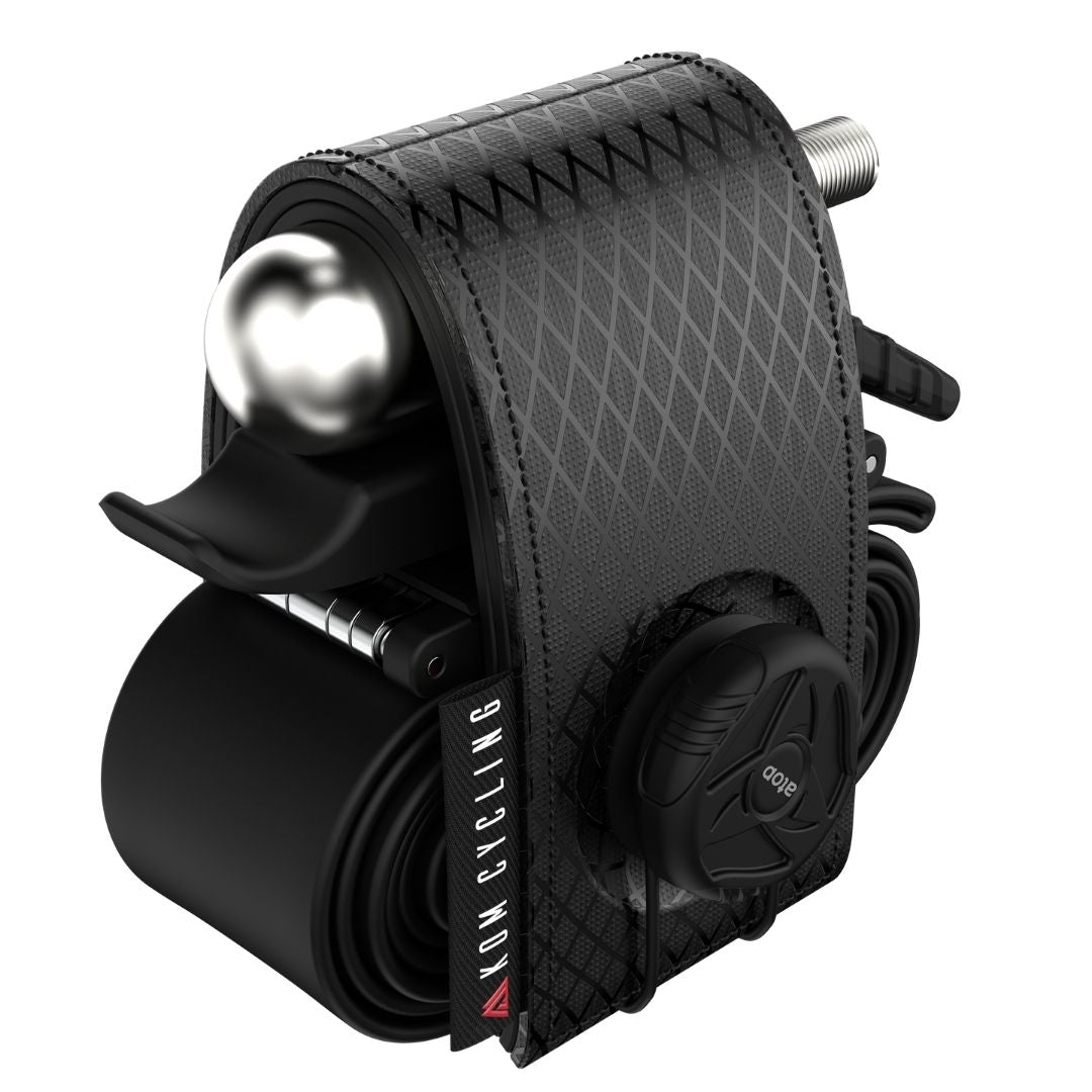 Inner Tube Holder Mountain Bike Spare Tube Strap Saddle Bag KOM